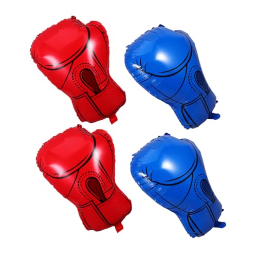 STOBAZA 4 Stück Boxhandschuhe Luftballons Handschuhballons Junge Geburtstagsdekoration Wrestling-Partygeschenke Luftballons für stanzen Geburtstagsballons für Jungen Aluminiumfolie STOBAZA 4 Stück Boxhandschuhe Luftballons Handschuhballons Junge Geburtstagsdekoration Wrestling-Partygeschenke Luftballons für stanzen Geburtstagsballons für Jungen Aluminiumfolie von STOBAZA
