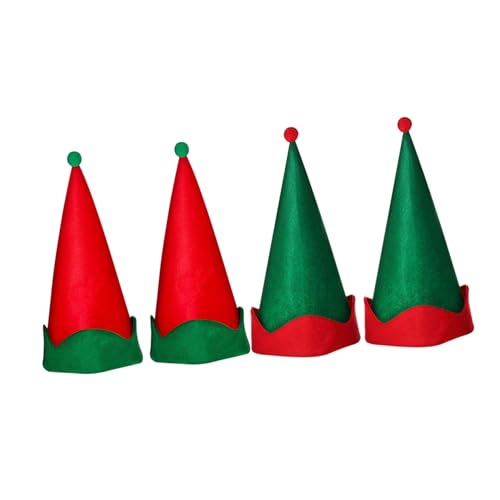 STOBAZA 4 Stück Fühlte Elf Hut Zwergenkostüm Hut Weihnachtsfeier Kegelhut aus Filz GNOME Kostümzubehör Halloween-Elfenhut Cosplay Elfenmütze -Partyhut Zwergenhut für Männer gefühlt STOBAZA 4 Stück Fühlte Elf Hut Zwergenkostüm Hut Weihnachtsfeier Kegelhut aus Filz GNOME Kostümzubehör Halloween-Elfenhut Cosplay Elfenmütze -Partyhut Zwergenhut für Männer gefühlt von STOBAZA