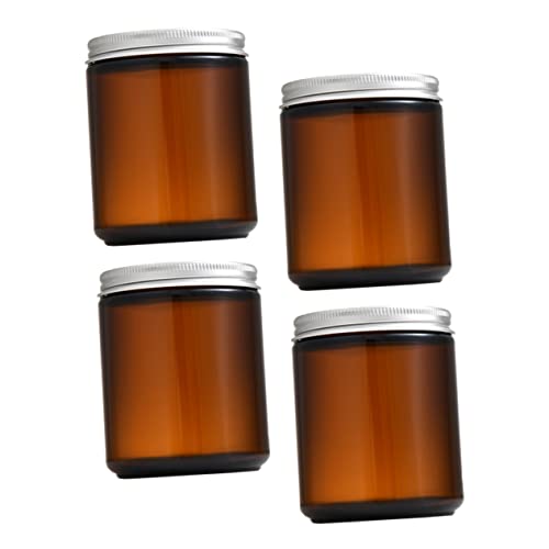 STOBAZA 4Stücke Teiliges Kerzenbehälter mit Aluminiumdeckel Leere Wachs Kerzenhalter für DIY Aromatherapie und Dekoration Füllkapazität für Partys und Wohnkultur STOBAZA 4Stücke Teiliges Kerzenbehälter mit Aluminiumdeckel Leere Wachs Kerzenhalter für DIY Aromatherapie und Dekoration Füllkapazität für Partys und Wohnkultur von STOBAZA