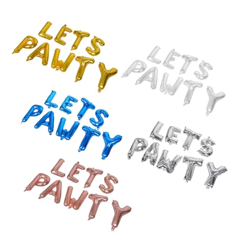 STOBAZA 5 Sets Puppy Pawty Ballons Welpen Mottoparty Ballons Haustier Geburtstagszubehör Hunde Mottoparty Dekorationen STOBAZA 5 Sets Puppy Pawty Ballons Welpen Mottoparty Ballons Haustier Geburtstagszubehör Hunde Mottoparty Dekorationen von STOBAZA