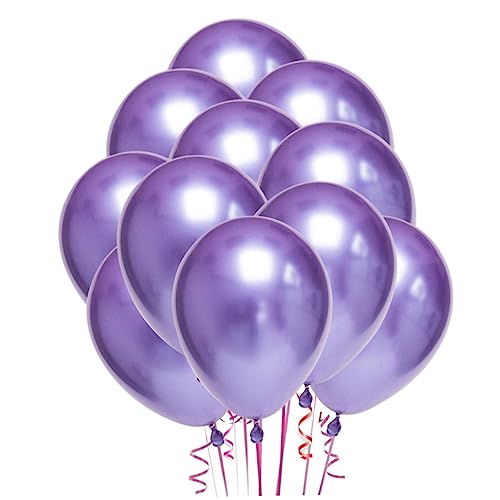 STOBAZA 50 Stück 10 Latexballons für Party Brautdekorationen schwarze alles zum geburtstag luftballons latex luftballons latex ballons Girlande Weihnachtsschmuck Hochzeitsdekorationen von STOBAZA