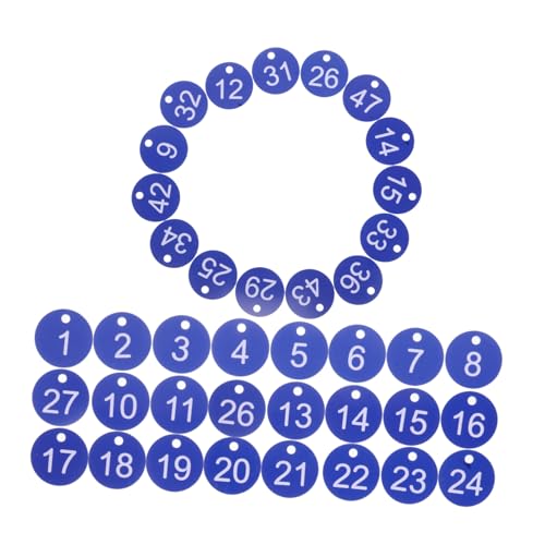 STOBAZA 50Stücke Wasserfeste Kunststoffanhänger mit Löchern für Schlüsselorganisation Id Tags Einfache Identifizierung im Büro Zuhause STOBAZA 50Stücke Wasserfeste Kunststoffanhänger mit Löchern für Schlüsselorganisation Id Tags Einfache Identifizierung im Büro Zuhause von STOBAZA