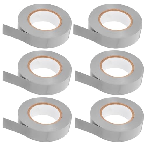 STOBAZA 6 Rollen Isolierband Elektro Klebeband Hohe Haftkraft Vielseitig Einsetzbar für Kabelisolierung und Reparaturen Wetterfest Praktische Lösung für Elektroarbeiten STOBAZA 6 Rollen Isolierband Elektro Klebeband Hohe Haftkraft Vielseitig Einsetzbar für Kabelisolierung und Reparaturen Wetterfest Praktische Lösung für Elektroarbeiten von STOBAZA