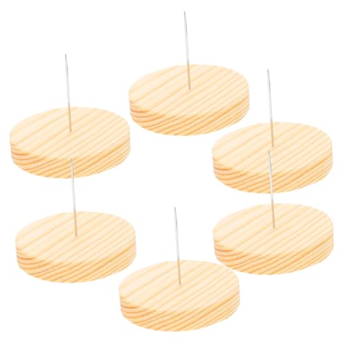 STOBAZA 6 Sätze Holzsockel Puppenständer Filzpuppen Halterung aus Holz und Metall Stabile Displaybasis für DIY Häkelpuppen Langlebiger Desktop Halter für Puppenpräsentation STOBAZA 6 Sätze Holzsockel Puppenständer Filzpuppen Halterung aus Holz und Metall Stabile Displaybasis für DIY Häkelpuppen Langlebiger Desktop Halter für Puppenpräsentation von STOBAZA