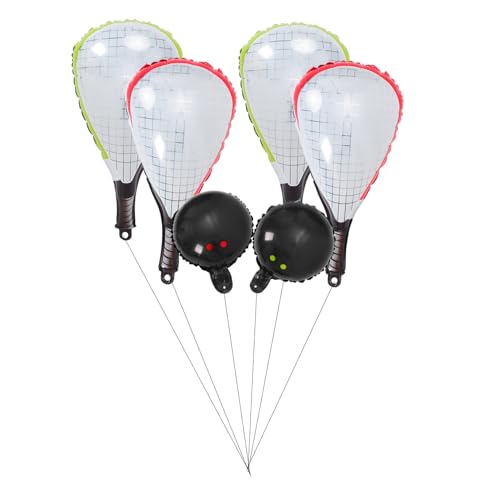 STOBAZA 6 Stück Folienballons für Sport Themen Geburtstagsfeiern Hochzeiten Babypartys Wiederverwendbar Einfache Inflation Vielseitige Dekoration von STOBAZA