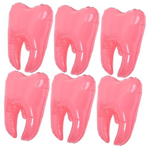 STOBAZA 6 Stück Teiliges Großes Zahnförmiges Partyballon Stabile Weiße Luftballons für Dentalparty Vielseitige Dekoration für Geburtstage Babypartys und Festivals Leicht und Langlebig STOBAZA 6 Stück Teiliges Großes Zahnförmiges Partyballon Stabile Weiße Luftballons für Dentalparty Vielseitige Dekoration für Geburtstage Babypartys und Festivals Leicht und Langlebig von STOBAZA