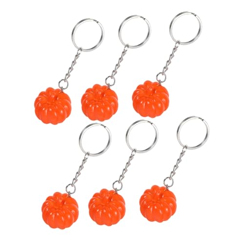 STOBAZA 6 Stück Teiliges Halloween Schlüsselanhänger Lustige Kürbis Anhänger für Taschen Dekoration und Robustes Leichtes Design Mitgebsel für Kindergeburtstage und Halloween Feiern STOBAZA 6 Stück Teiliges Halloween Schlüsselanhänger Lustige Kürbis Anhänger für Taschen Dekoration und Robustes Leichtes Design Mitgebsel für Kindergeburtstage und Halloween Feiern von STOBAZA
