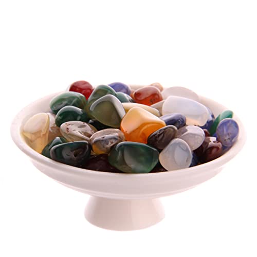 STOBAZA Agate Steine für Cabbing Tumbling und Dekoration für Kunstwerke Schmuck und Aquariengestaltung STOBAZA Agate Steine für Cabbing Tumbling und Dekoration für Kunstwerke Schmuck und Aquariengestaltung von STOBAZA