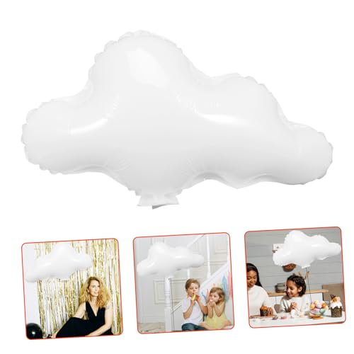 STOBAZA Aluminium Folienballon Wolkenballon Große Partydekoration für Geburtstagsfeiern Hochzeiten und Leicht Aufblasbar und für Türen Wände und Fenster Wahl für Unvergessliche Feier STOBAZA Aluminium Folienballon Wolkenballon Große Partydekoration für Geburtstagsfeiern Hochzeiten und Leicht Aufblasbar und für Türen Wände und Fenster Wahl für Unvergessliche Feier von STOBAZA