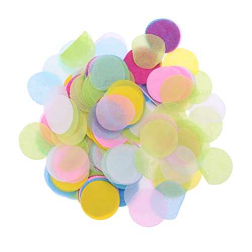 STOBAZA Bunte Hochzeit Konfetti Runde Papierstreu Deko für Hochzeiten Geburtstagsfeiern Valentinstag und Partys Romantische Tischdeko Diy STOBAZA Bunte Hochzeit Konfetti Runde Papierstreu Deko für Hochzeiten Geburtstagsfeiern Valentinstag und Partys Romantische Tischdeko Diy von STOBAZA