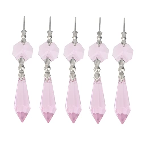 STOBAZA DIY Kristall Anhänger Chandelier Prismen für Dekoration für Kronleuchter Vorhänge und Hochzeitsprojekte Glasperlen mit Reflektierendem STOBAZA DIY Kristall Anhänger Chandelier Prismen für Dekoration für Kronleuchter Vorhänge und Hochzeitsprojekte Glasperlen mit Reflektierendem von STOBAZA