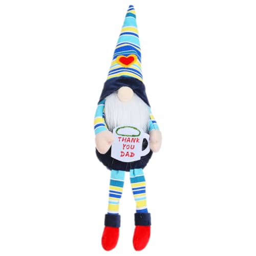 STOBAZA Dekoration mit Teetasse Kreative Gnom Figur für Vatertag Party Heimdeko Regal von STOBAZA