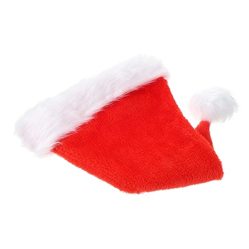 STOBAZA Dicken Plüsch Erwachsene Santa Hut Weihnachten Dekorative Hut Rot Festliche Weihnachten Kopfbedeckungen Zubehör STOBAZA Dicken Plüsch Erwachsene Santa Hut Weihnachten Dekorative Hut Rot Festliche Weihnachten Kopfbedeckungen Zubehör von STOBAZA