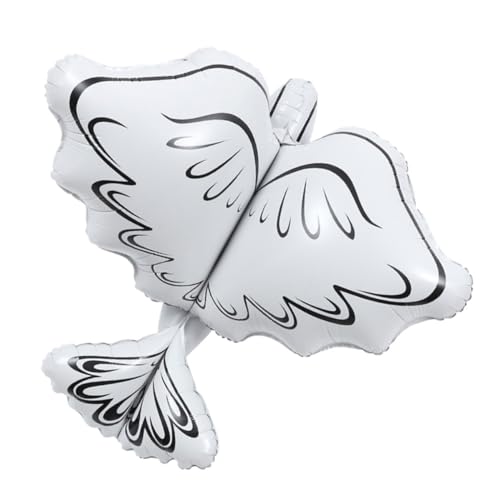 STOBAZA Dove Balloon Friedens Tauben Folienballon für Hochzeiten und Zeremonien Dekoration für Partys und Erinnerungsfeiern von STOBAZA