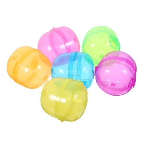 STOBAZA Elegante Runde 65-mm-kapseln Für Verkaufsautomaten 12 Stück Leer Für Party-Spielzeug Zum Befüllen von STOBAZA