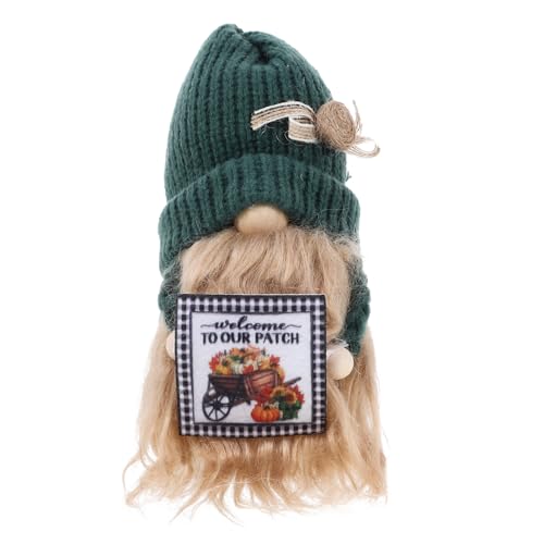 STOBAZA Erntedankfest Ernte Puppe aus Baumwolle Handgefertigt Niedliche Herbstdekoration für Tisch Kreatives Harvest Festival Hübsches Cartoon Design von STOBAZA