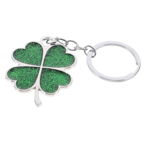 STOBAZA Glitzernder Kleeblatt-schlüsselanhänger, Vierblättriger Charm-schlüsselanhänger, Schlüsselanhänger, Kleeblatt-schlüsselanhänger, Geldbörse, Taschenanhänger, STOBAZA Glitzernder Kleeblatt-schlüsselanhänger, Vierblättriger Charm-schlüsselanhänger, Schlüsselanhänger, Kleeblatt-schlüsselanhänger, Geldbörse, Taschenanhänger, von STOBAZA