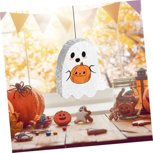 STOBAZA Halloween Pinata Geisterdesign Candy Füllung Dekorative Pinata Für Halloween Party Indoor Outdoor Einfach Aufhängbar Spaßiges STOBAZA Halloween Pinata Geisterdesign Candy Füllung Dekorative Pinata Für Halloween Party Indoor Outdoor Einfach Aufhängbar Spaßiges von STOBAZA