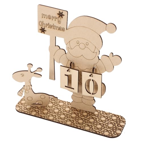 STOBAZA Holz Adventskalender zum Befüllen DIY Weihnachts Countdown Kalender Stabile Tischdeko Wiederverwendbar Verstellbare Zahlen Festliche Xmas Accessoires für STOBAZA Holz Adventskalender zum Befüllen DIY Weihnachts Countdown Kalender Stabile Tischdeko Wiederverwendbar Verstellbare Zahlen Festliche Xmas Accessoires für von STOBAZA