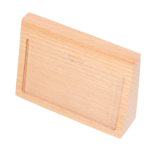 STOBAZA Holzschild Displayhalter Preisschildständer für Supermärkte Messen Stabil Langlebig Einfach zu Wechseln für Präsentation von Preisen STOBAZA Holzschild Displayhalter Preisschildständer für Supermärkte Messen Stabil Langlebig Einfach zu Wechseln für Präsentation von Preisen von STOBAZA