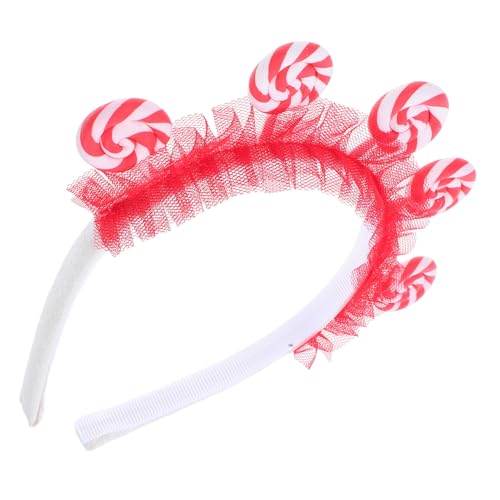 STOBAZA Lustiges Lollipop Stirnband Weicher Haarreif Elastisch Sicherer Sitz Party Karneval Karnevalskostüm Haarschmuck Mädchen Frauen von STOBAZA