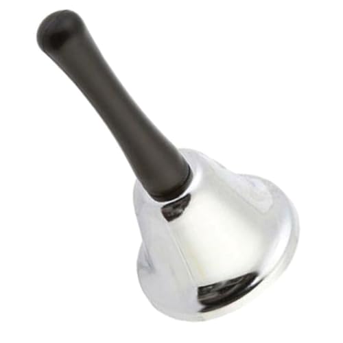 STOBAZA Metall Handglocke Tischklingel mit Klang Robuste Serviceglocke für Restaurant Bar Klassenzimmer und Weihnachtsfest Einfache Bedienung Langlebige Anrufglocke für Effizienten Service STOBAZA Metall Handglocke Tischklingel mit Klang Robuste Serviceglocke für Restaurant Bar Klassenzimmer und Weihnachtsfest Einfache Bedienung Langlebige Anrufglocke für Effizienten Service von STOBAZA