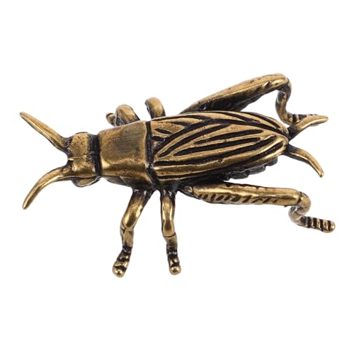 STOBAZA Mini Grillen Ornament Aus Messing Mini Grillen Figur Aus Messing Kleine Vintage Glückstierfigur Für Armaturenbrett Tischdekorationen STOBAZA Mini Grillen Ornament Aus Messing Mini Grillen Figur Aus Messing Kleine Vintage Glückstierfigur Für Armaturenbrett Tischdekorationen von STOBAZA