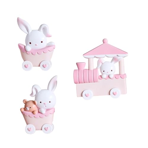 STOBAZA Mini Hase Zug Tortendeko Geburtstag Party Kuchendekoration Niedliche Figuren für Geburtstagskuchen und Themenfeiern STOBAZA Mini Hase Zug Tortendeko Geburtstag Party Kuchendekoration Niedliche Figuren für Geburtstagskuchen und Themenfeiern von STOBAZA