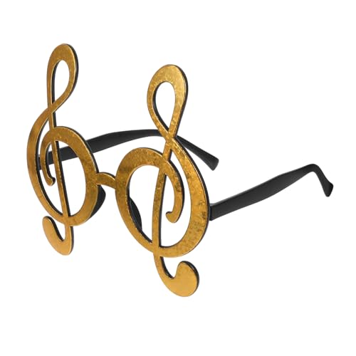 STOBAZA Musiknoten Brille Lustige Party Requisite für Musikveranstaltungen Fotorequisiten und Kostümpartys Leicht und Bequem aus Material STOBAZA Musiknoten Brille Lustige Party Requisite für Musikveranstaltungen Fotorequisiten und Kostümpartys Leicht und Bequem aus Material von STOBAZA