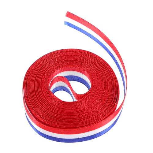 STOBAZA Patriotisches Of July Dekorationsband Breit Yards Lang Langlebiges DIY Geschenkband für Kuchenverpackung Party und Haaraccessoires STOBAZA Patriotisches Of July Dekorationsband Breit Yards Lang Langlebiges DIY Geschenkband für Kuchenverpackung Party und Haaraccessoires von STOBAZA