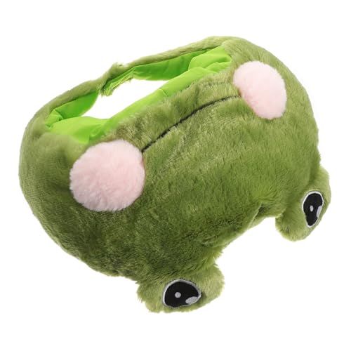STOBAZA Plüsch Frosch Hut Lustiger Partyhut Cosplay Kopfbedeckung Karneval Kostümaccessoire Für Erwachsene STOBAZA Plüsch Frosch Hut Lustiger Partyhut Cosplay Kopfbedeckung Karneval Kostümaccessoire Für Erwachsene von STOBAZA