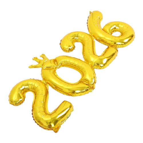 STOBAZA Riesige Aluminiumfolie Ballons für Neujahr Abschlussfeier und Hochzeit Dekoration für Unvergessliche STOBAZA Riesige Aluminiumfolie Ballons für Neujahr Abschlussfeier und Hochzeit Dekoration für Unvergessliche von STOBAZA