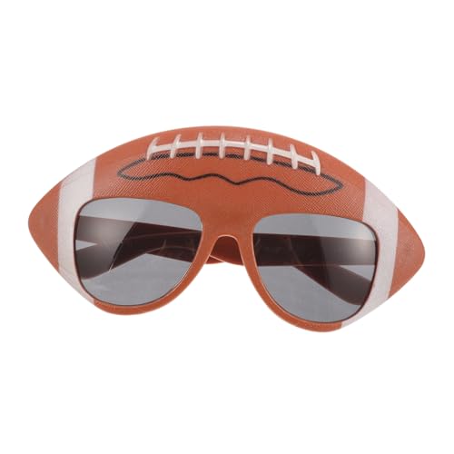 STOBAZA Rugby Förmige Partybrille Lustige Sonnenbrille für Kreative Fotos und Anlässe Komfortabel und Hautfreundlich Accessoire für Feste und Strandpartys STOBAZA Rugby Förmige Partybrille Lustige Sonnenbrille für Kreative Fotos und Anlässe Komfortabel und Hautfreundlich Accessoire für Feste und Strandpartys von STOBAZA