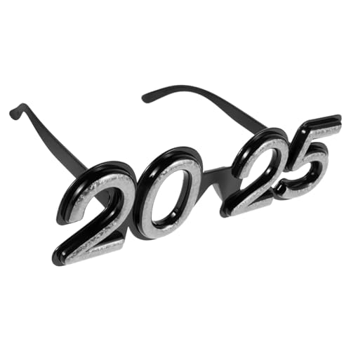 STOBAZA Silvesterbrille, Einzigartiges Lustiges Partyzubehör, Neujahrsfeierbrille 2025, Partygeschenk, Kostüm, Foto-Requisiten, Dekorationen STOBAZA Silvesterbrille, Einzigartiges Lustiges Partyzubehör, Neujahrsfeierbrille 2025, Partygeschenk, Kostüm, Foto-Requisiten, Dekorationen von STOBAZA