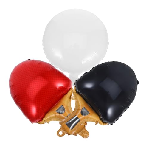 STOBAZA Teiliges Tischtennis Ballon mit Schläger und Ball Sportliche Partydeko Wiederverwendbare Aluminiumfolie Auffällige Tischtennis Dekoration für Turniere und Themenpartys STOBAZA Teiliges Tischtennis Ballon mit Schläger und Ball Sportliche Partydeko Wiederverwendbare Aluminiumfolie Auffällige Tischtennis Dekoration für Turniere und Themenpartys von STOBAZA