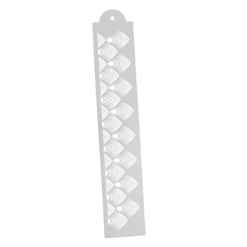 STOBAZA Tortenrandform Kunststoff Cake Border Mold Tortendekoration DIY Backform mit Muster Cake Template Fondant Schablone für Kuchen Kekse Backzubehör STOBAZA Tortenrandform Kunststoff Cake Border Mold Tortendekoration DIY Backform mit Muster Cake Template Fondant Schablone für Kuchen Kekse Backzubehör von STOBAZA