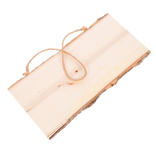 STOBAZA Unfertiges Holzschild aus Robustem Holz Blanko Holzbrett zum Basteln und Gravieren Handgefertigte Dekoration für Laden Langlebiges Türschild Einzigartiges Holzornament für STOBAZA Unfertiges Holzschild aus Robustem Holz Blanko Holzbrett zum Basteln und Gravieren Handgefertigte Dekoration für Laden Langlebiges Türschild Einzigartiges Holzornament für von STOBAZA
