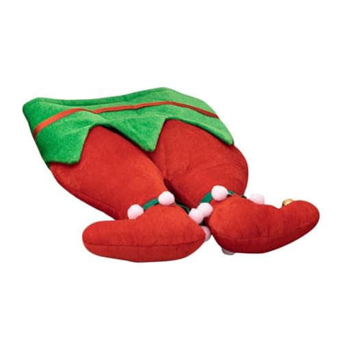 STOBAZA Weihnachtsfeier-hut-dekoration, Elfenbeine, Geformte Mütze, Requisite, Leichte Weihnachtsmütze, Weihnachtsbedarf STOBAZA Weihnachtsfeier-hut-dekoration, Elfenbeine, Geformte Mütze, Requisite, Leichte Weihnachtsmütze, Weihnachtsbedarf von STOBAZA