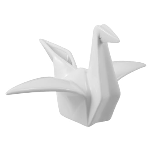 STOBAZA Weiße Keramik Figurine Kunstvoll Handgefertigt Stilvolle Wohnraumdekoration für Tv-schränke Regale und Schreibtische Desktop Ornament Pflegeleicht und Langlebig STOBAZA Weiße Keramik Figurine Kunstvoll Handgefertigt Stilvolle Wohnraumdekoration für Tv-schränke Regale und Schreibtische Desktop Ornament Pflegeleicht und Langlebig von STOBAZA