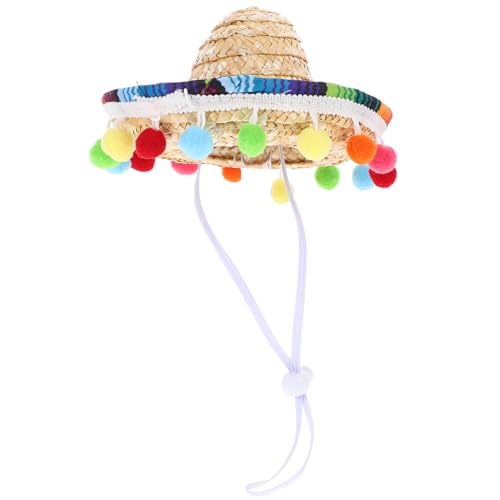 STOBAZA Halloweenhut Mini-sombrero Für Puppen Partyhut Mit Sicherem Kinnriemen STOBAZA Halloweenhut Mini-sombrero Für Puppen Partyhut Mit Sicherem Kinnriemen von STOBAZA