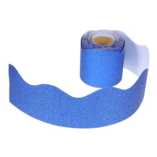 STOBOK 1 Roll Glitter Blackboard Border Decal Für Klassenzimmer Austauschbares Bulletin -brettverkleidungsverkleidungen Dekoratives Papierborche Papier -tafel -aufkleber Trad von STOBOK