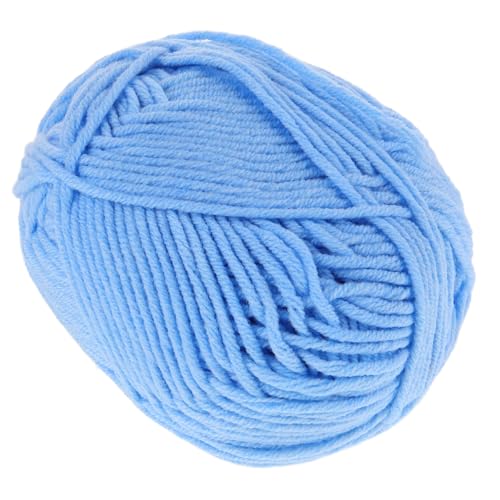 STOBOK 1 Rolle Baumwollgarn vielfältig für bündeln Stricken häkeln handarbeit baumwollfaden DIY-Garn Mehrzweckgarn häkelgarn selber machen Multifunktions-Häkelgarn Baumwolle Sky-blue STOBOK 1 Rolle Baumwollgarn vielfältig für bündeln Stricken häkeln handarbeit baumwollfaden DIY-Garn Mehrzweckgarn häkelgarn selber machen Multifunktions-Häkelgarn Baumwolle Sky-blue von STOBOK
