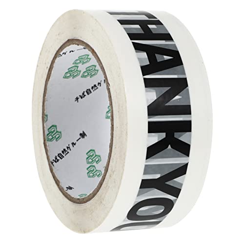 STOBOK 1 Rolle Büro-dichtungsband Danke Zeichen Klebeband Dichtband Danke Bedrucktes Band Geschenkverpackungszubehör Selbstklebende Geschenkanhänger Selbstgemacht Umschlag Plastik Weiß STOBOK 1 Rolle Büro-dichtungsband Danke Zeichen Klebeband Dichtband Danke Bedrucktes Band Geschenkverpackungszubehör Selbstklebende Geschenkanhänger Selbstgemacht Umschlag Plastik Weiß von STOBOK