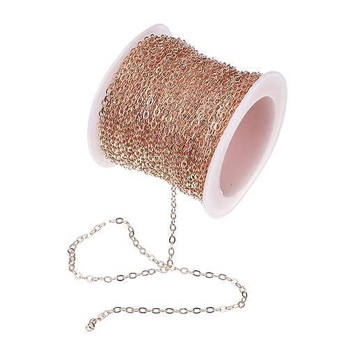 STOBOK 1rolle Diy Schmuckkette Aus Kupfer Hochwertige Halsketten Pulloverkette Schmuckzubehör Für Kreative Bastelprojekte Langlebig Und Farbecht Einfach Zu Verarbeiten STOBOK 1rolle Diy Schmuckkette Aus Kupfer Hochwertige Halsketten Pulloverkette Schmuckzubehör Für Kreative Bastelprojekte Langlebig Und Farbecht Einfach Zu Verarbeiten von STOBOK