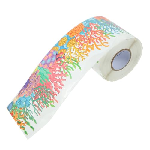 STOBOK 1 Rolle Dekorativer Bordürenaufkleber Koralle Pinnwand Randfliesenhalter Whiteboard Buchstaben Bunte Zahlenaufkleber Klassenzimmer Randbesatz Filztafel Funky STOBOK 1 Rolle Dekorativer Bordürenaufkleber Koralle Pinnwand Randfliesenhalter Whiteboard Buchstaben Bunte Zahlenaufkleber Klassenzimmer Randbesatz Filztafel Funky von STOBOK