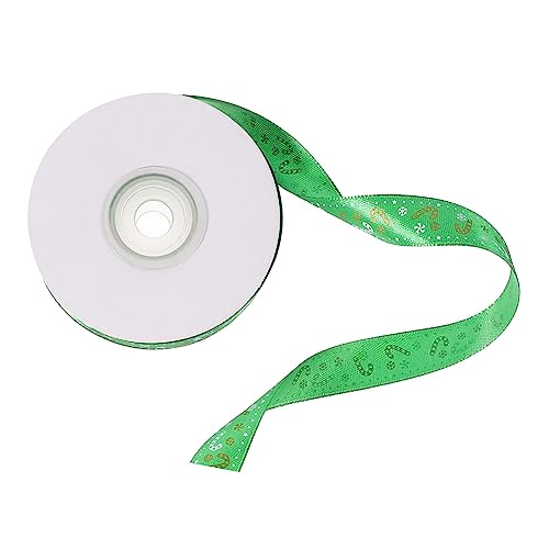 STOBOK 1 Rolle Geschenkboxverpackung ribbon weihnachtsdeko weinachtendecor weihnachts dekoration Satinband funkeln groß süßigkeiten Geschenkverpackungsband DIY-Bastelband Polyester Green STOBOK 1 Rolle Geschenkboxverpackung ribbon weihnachtsdeko weinachtendecor weihnachts dekoration Satinband funkeln groß süßigkeiten Geschenkverpackungsband DIY-Bastelband Polyester Green von STOBOK