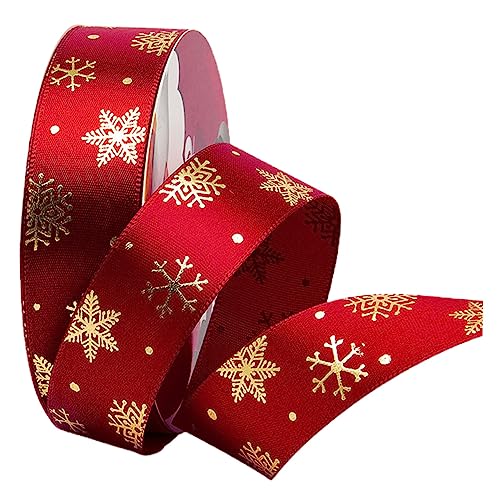 STOBOK 1 Rolle Geschenkverpackungsband Gegenwärtig Zerzaust Glänzend Weihnachtswickelband Stoff Party Von Weihnachtsbänder Für Schleife Satinband Weißes Band Bunt Polyester Rot STOBOK 1 Rolle Geschenkverpackungsband Gegenwärtig Zerzaust Glänzend Weihnachtswickelband Stoff Party Von Weihnachtsbänder Für Schleife Satinband Weißes Band Bunt Polyester Rot von STOBOK