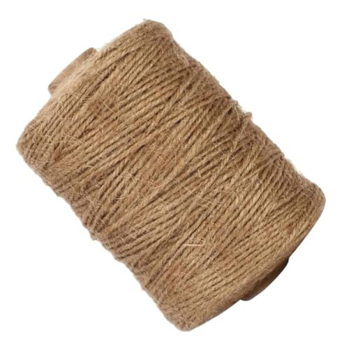 STOBOK 1 Rolle Jute -Seilhandwerk geflochtene Juteschnur geflochtenes Juteseil Gartenschnur Natur Wickelschnur Schnurschnur Jute Cord Schnur für die Gartenarbeit Schnur basteln betäuben von STOBOK