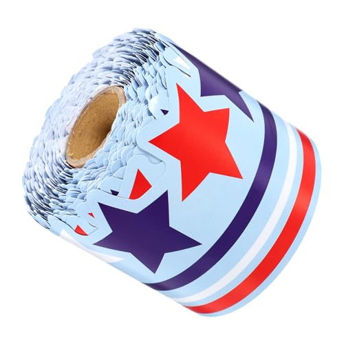 STOBOK 1 Rolle Pentagramm-randaufkleber Wanddekoration Wohnkultur Stern-pinnwand-rand Grenzaufkleber Tafelrandpapier Tafelrandaufkleber Dekorativer Randaufkleber Beschichtetes Papier STOBOK 1 Rolle Pentagramm-randaufkleber Wanddekoration Wohnkultur Stern-pinnwand-rand Grenzaufkleber Tafelrandpapier Tafelrandaufkleber Dekorativer Randaufkleber Beschichtetes Papier von STOBOK