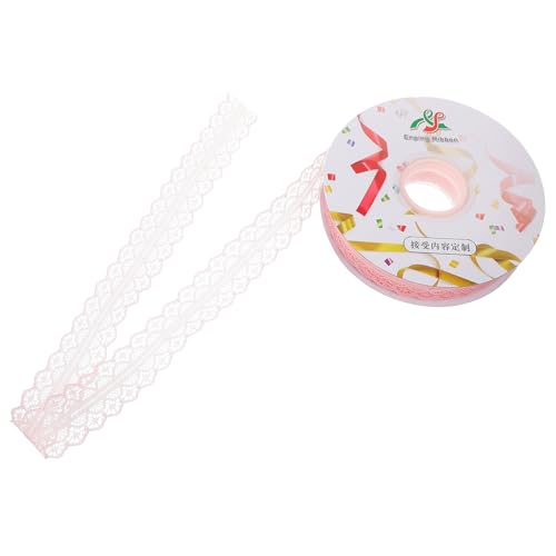 STOBOK 1 Rolle Spitzenband seidenband ribbon geschenkband decoration crafts gracy Party Schleife Hochzeitskleid-DIY-Band Bänder zum Verpacken von Geschenken Band für Blumen Polyester Rosa STOBOK 1 Rolle Spitzenband seidenband ribbon geschenkband decoration crafts gracy Party Schleife Hochzeitskleid-DIY-Band Bänder zum Verpacken von Geschenken Band für Blumen Polyester Rosa von STOBOK